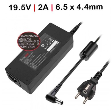 CARGADOR PARA PORTÁTIL | SONY | 40W | VAIO | FIT 13 | FIT 13A | FIT F13N | NEGRO