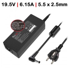 CARGADOR PARA PORTÁTIL | SONY | MSI | 19.5V | 6.15A | 120W | NEGRO