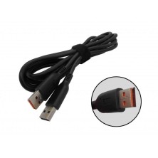 CABLE DE CARGADOR | LENOVO | USB | YOGA 700 | 11 | 14 | YOGA 900 | 13 SERIES | NEGRO