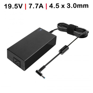 CARGADOR PARA PORTÁTIL | HP | 150 W | ZBOOK | OMEN | PAVILION | NEGRO