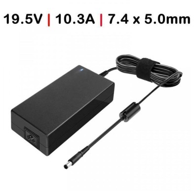 CARGADOR PARA HP | 200 W | ZBOOK 15 | DREAMCOLOR | WORKSTATION | DC7800 | DC7900 SERIES | NEGRO
