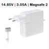 CARGADOR PARA PORTÁTIL | APPLE | MACBOOK | AIR | 45W | 14.85V | 3.05A | A1436 | A1465 | A1466 | MAGSAFE 2 | BLANCO