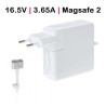 CARGADOR PARA PORTATIL | APPLE | MACBOOK | PRO 13" | 60W | 16.5V | 3.65A | MAGSAFE 2 | BLANCO