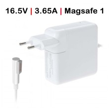 CARGADOR PARA PORTÁTIL | APPLE | MACBOOK | 60W | 16.5V | 3.65A | MAGSAFE 1 | BLANCO