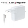 CARGADOR PARA PORTÁTIL | APPLE | MACBOOK | 60W | 16.5V | 3.65A | MAGSAFE 1 | BLANCO