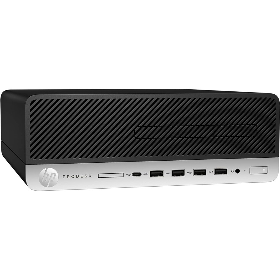 "Infocomputer Dell HP Prodesk 600 G3 SFF Core I5 7500 3.4 GHz con 8 GB de RAM y un SSD de 240 GB con Windows 10 Pro