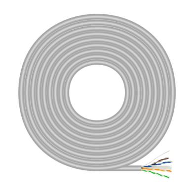 Cable de Red RJ45 AISENS | Cat.6 UTP | Rigido | AWG23 CCA (aleacion) | 100m | Gris