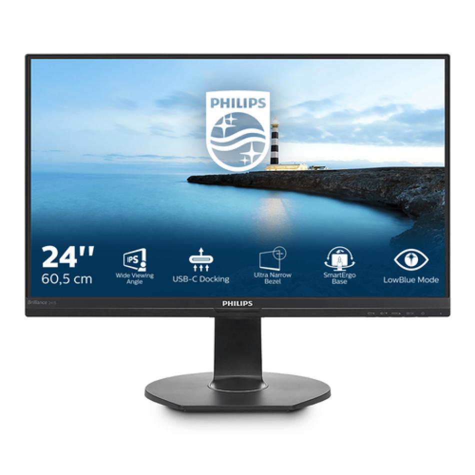 Philips B Line 241B7QUPBEB/00 LED display 60,5 cm (23.8") 1920 x 1080 Pixeles Full HD LCD Negro
