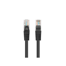 CABLE DE RED | LANBERG | LATIGUILLO | CAT.6 | UTP | FLUKE PASSED | NEGRO | 7.5M