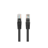 CABLE DE RED | LANBERG | LATIGUILLO | CAT.6 | UTP | FLUKE PASSED | NEGRO | 7.5M