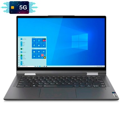 Lenovo Yoga 5G 14Q8CX05 8cx Kryo 495 2.8 GHz | 8GB | 512 SSD | TÁCTIL | WEBCAM | RANURA SIM 5G