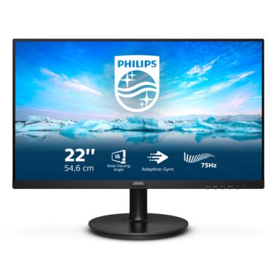 Monitor Philips V Line 222V8LA/00 | 21.5" | 1920 x 1080 | Full HD | LCD | HDMI | Negro