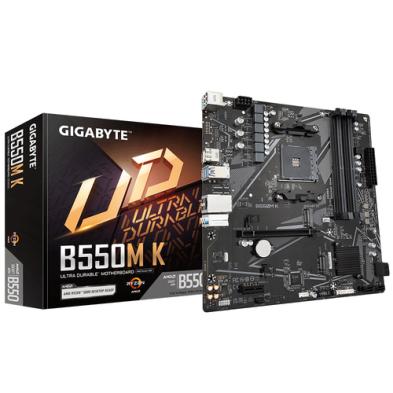 Placa Base Gigabyte B550M K 1.0 | Micro ATX | AMD Ryzen 5 | 244 mm | Negro