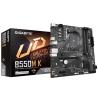 Placa Base Gigabyte B550M K 1.0 | Micro ATX | AMD Ryzen 5 | 244 mm | Negro