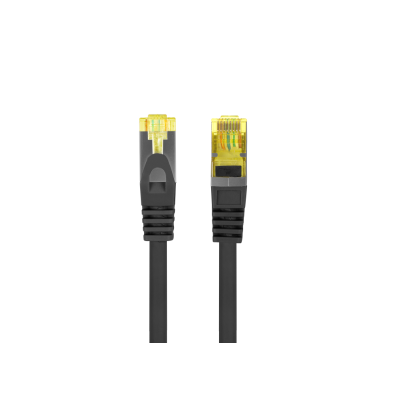 CABLE DE RED | LANBERG | LATIGUILLO | CAT.6A | S/FTP | FLUKE PASSED | NEGRO | 1.5M