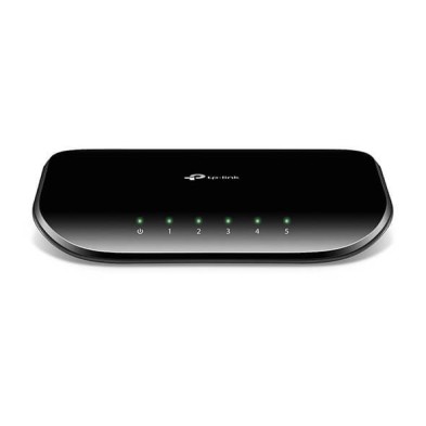 SWITCH NUEVO | TP-LINK TL-SG1005D | 5 PUERTOS 10/100/1000 | NEGRO