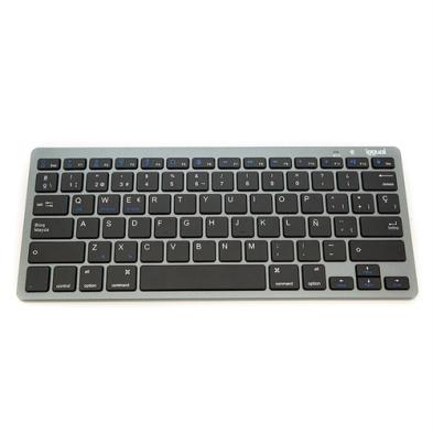 Teclado iggual Slim TKL-BT | Bluetooth | QWERTY | LED | Negro