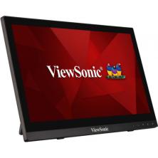 Viewsonic TD1630-3 pantalla para PC 39,6 cm (15.6") 1366 x 768 Pixeles HD LCD Pantalla táctil Multi-usuario Negro