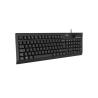 Teclado CoolBox COO-TEC03DNI | USB | DNIe integrado | QWERTY | Negro