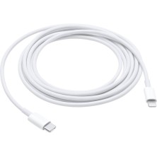 Cable de Carga Apple de conector USB Tipo-C a Lightning/ 2m