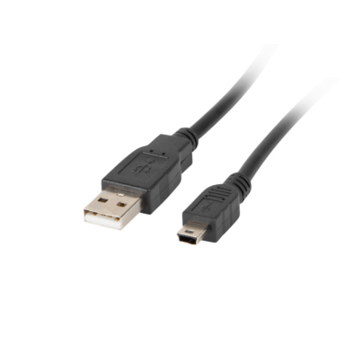 CABLE USB 2.0 | LANBERG | DISPOSITIVOS | MINI USB A - USB A | NEGRO | 1.8M