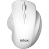 Ratón Nilox Wireless NXMOWI3002 | RF Inalámbrico | 3200 DPI | Óptico | Blanco