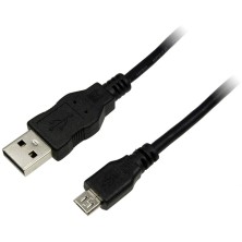 CABLE USB 2.0 | LOGILINK | DISPOSITIVOS | USB A - MICRO USB B | NEGRO | 3M