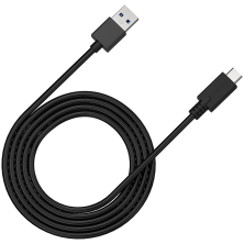 CABLE USB 3.2 | CANYON | 3.1 GEN 1 | USB C - USB A | NEGRO | 1M