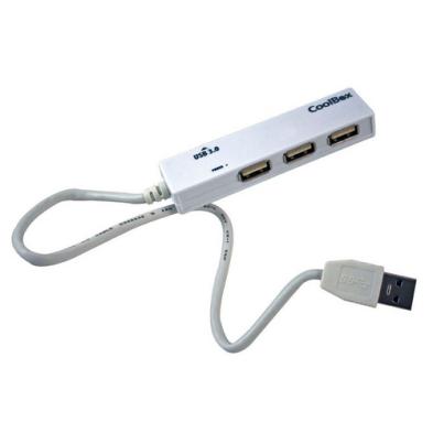 ADAPTADOR USB | COOLBOX | HUB DE INTERFAZ | 5000 MBIT/S | BLANCO