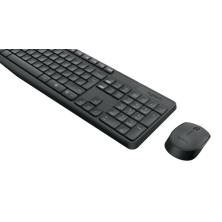 Logitech MK235 teclado Ratón incluido USB AZERTY Francés Gris