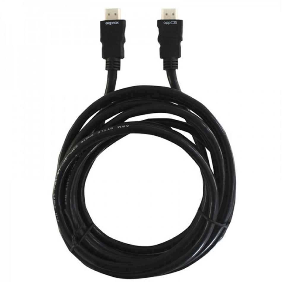 approx APPC35 Cable HDMI a HDMI 3 Metros  Up to 4K