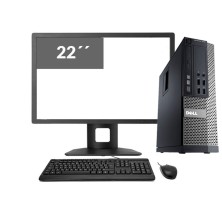 Dell Optiplex 9010 SFF Core i5 3470 3.2 GHz | 16GB DDR3 | 240 SSD | LCD 22" | WIN 10 PRO