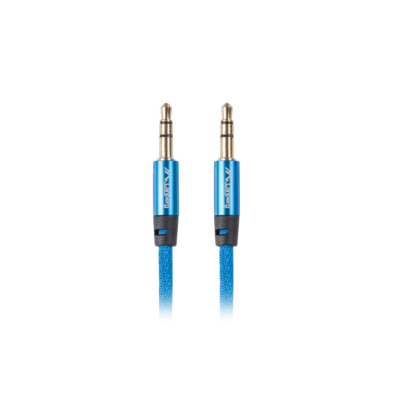 Cable Estéreo Lanberg | 3.5 mm/M - 3.5 mm/M | Azul | 1 M