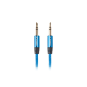 Cable Estéreo Lanberg | 3.5 mm/M - 3.5 mm/M | Azul | 1 M