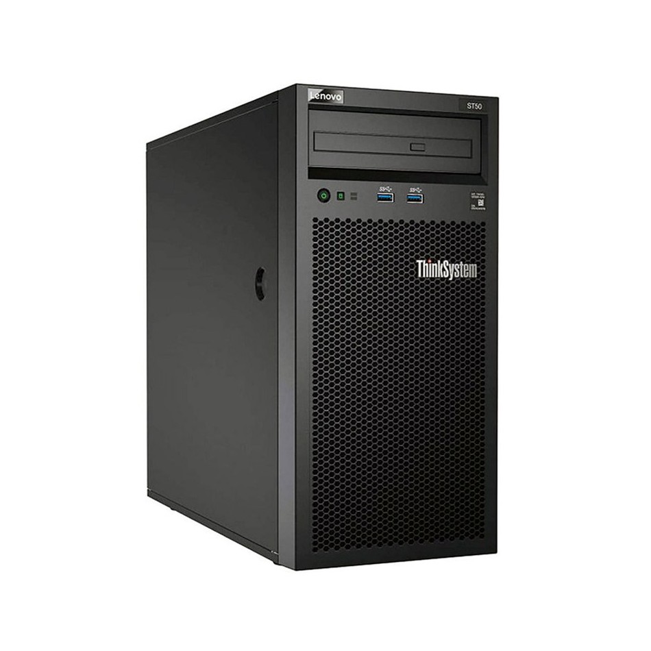 Conoce el Lenovo ThinkSystem ST50 Torre, un ordenador de sobremesa que además de servidor te proporciona alta capacidad