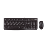 KIT LOGITECH MK120 | TECLADO | RATÓN | 1000 DPI | NEGRO