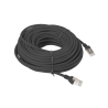 CABLE DE RED | LANBERG | CAT.6 | UTP | FLUKE PASSED | NEGRO | 20M