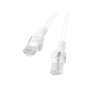 CABLE DE RED | LANBERG | LATIGUILLO | CAT.6 | UTP | FLUKE PASSED | BLANCO | 3M