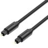 Cable de Audio de Fibra Óptica Vention BAEBF | Negro | 1 M