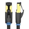 CABLE DE RED | VENTION | RJ45 | SFTP | CAT.8 | NEGRO | 1M