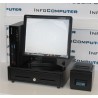 TPV IC I3 | LED Táctil 15" | 8 GB | 250 HDD | Impresora ticket | Cajon | Teclado y ratón