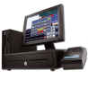 TPV Completo Monitor Táctil 17" | Impresora | Cajón | Negro