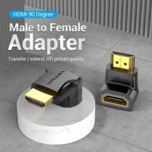 Adaptador HDMI 4K 90º Vention AIOB0/ HDMI Macho a HDMI Hembra