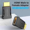 Adaptador HDMI Vention | 4K | AIMB0 | HDMI Macho | HDMI Hembra | Negro