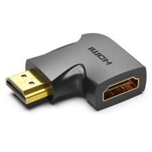 Adaptador HDMI Vention | 4K | 270º | AIQB0 | HDMI Macho | HDMI Hembra | Negro