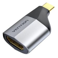 Adaptador USB Tipo-C Vention TCAH0/ USB Tipo-C Macho a HDMI Hembra