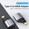 Adaptador USB Vention | Tipo-C | TCAH0 | USB Tipo-C Macho | HDMI Hembra | Negro