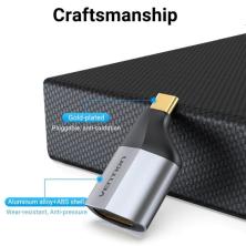 Adaptador USB Tipo-C Vention TCAH0/ USB Tipo-C Macho a HDMI Hembra