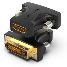 Adaptador HDMI Vention AILB0/ HDMI Hembra - DVI (24+1) Macho