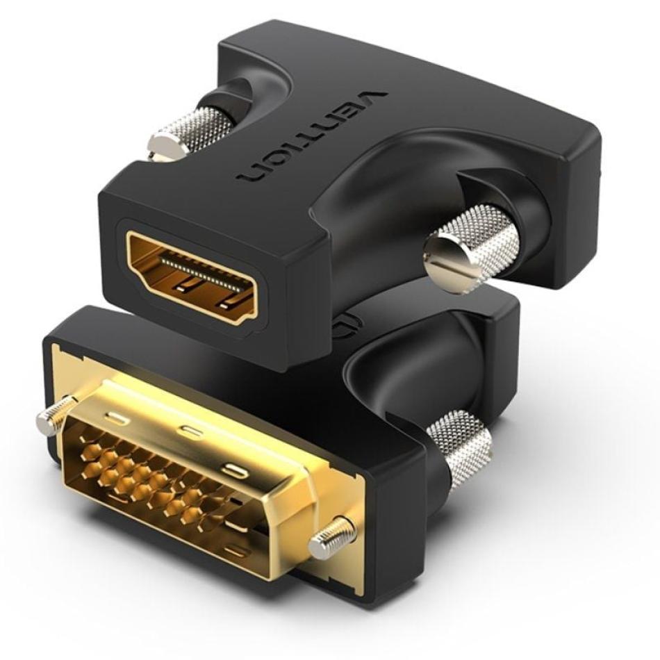 Adaptador HDMI Vention AILB0/ HDMI Hembra - DVI (24+1) Macho